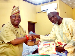 Adeleke presents bond certificates worth N1.46bn to pensioners