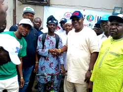 Victory: 26-year-old rides bicycle from Kastina to see Tinubu in Lagos