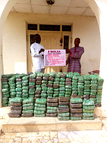Photos: NDLEA seizes 1.2m pills of tramadol, Heroin consignment at Lagos airport