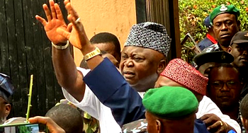 2023 guber: PDP’s Adebutu, supporters protest in Ogun over outcome of poll