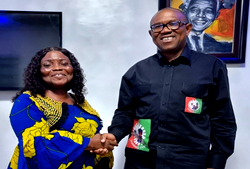 Peter Obi endorses River’s LP gov’ship candidate, Beatrice Itubo