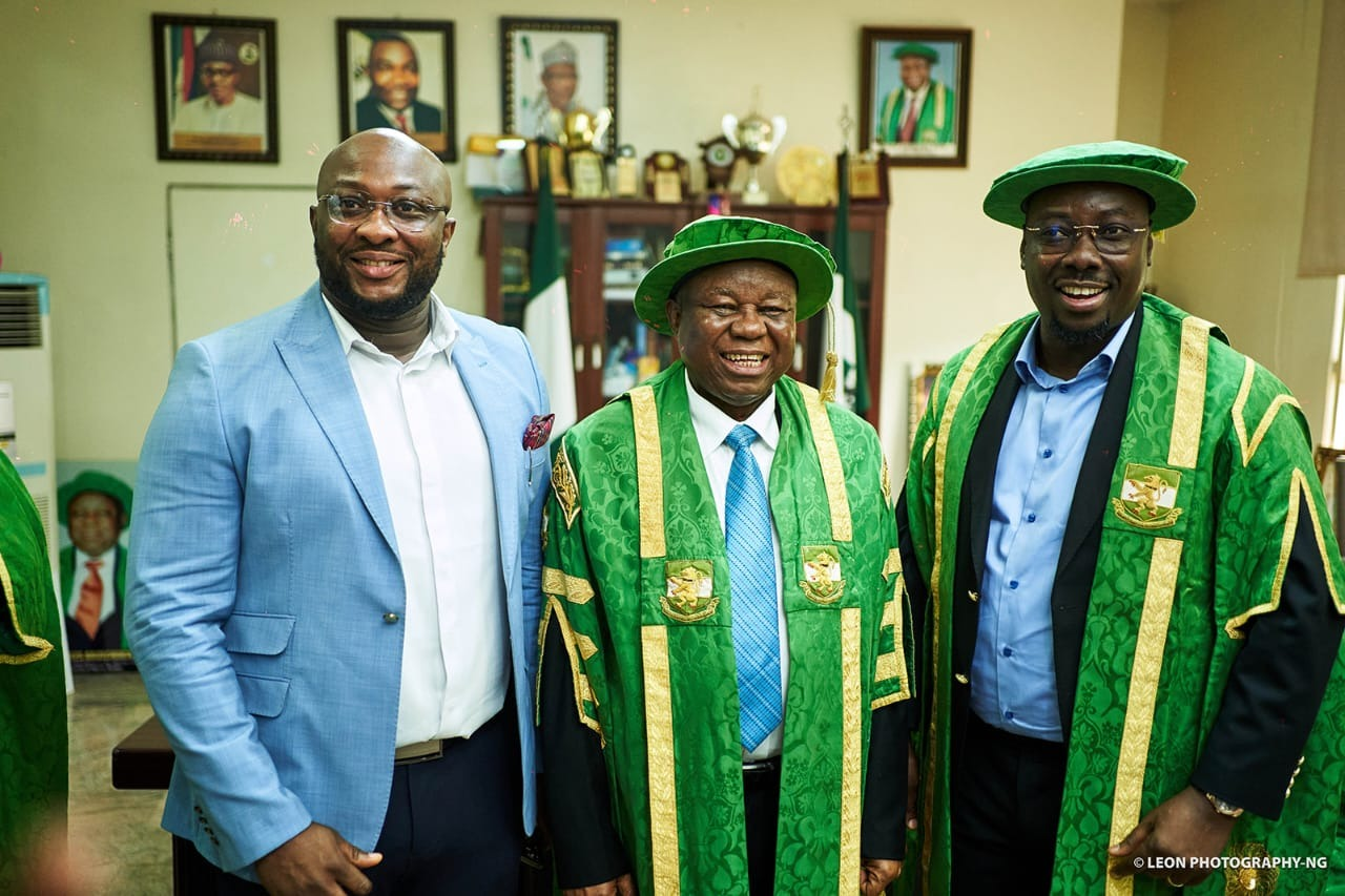 Obi Cubana delivers address at UNN, insists success is a process