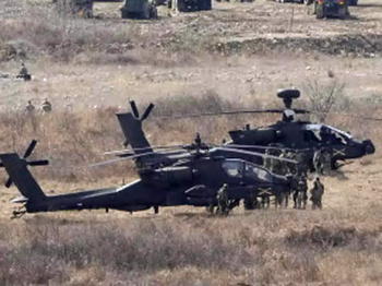Two US army helicopters crash in Kentucky