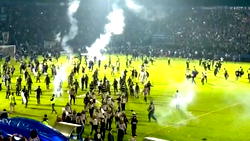 Indonesia jails two football match officials over stadium crush