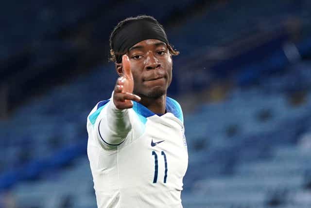 Chelsea’s Noni Madueke shines in cameo role for England U-21s