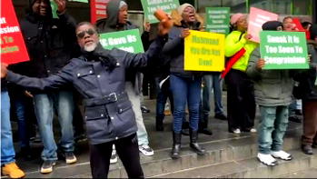 Elections: Again, Reno Omokri, Obidients, Americans protest at Nigeria’s New York Embassy