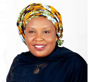 Hajiya Hauwa Lawal Jibrin, the only female candidate in Katsina State ...