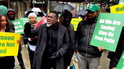 Obidients join as Reno Omokri leads protest against INEC in London