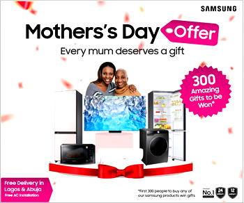 <strong>Samsung Nigeria Mother’s Day Offer</strong>