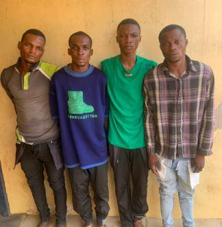 Operatives Of Ogun State Police Command Have Arrested Four Members Of A ...