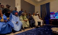 Watch celebration in Tinubu’s camp moment he was declared president-elect