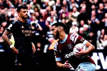 Arsenal pegged back, drop points in 2-2 draw with West Ham