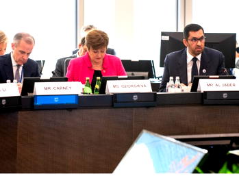 IMF chief, COP28 President-designate vow to accelerate measures for climate action fiance