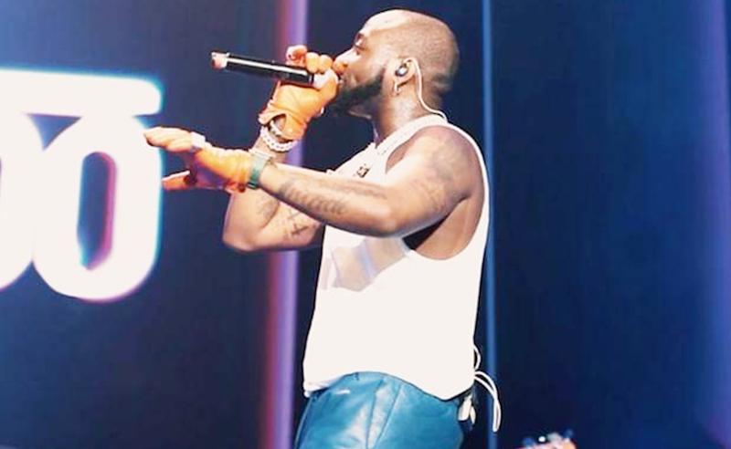 Video: Davido escapes attack while performing on stage at ‘Timeless’ concert