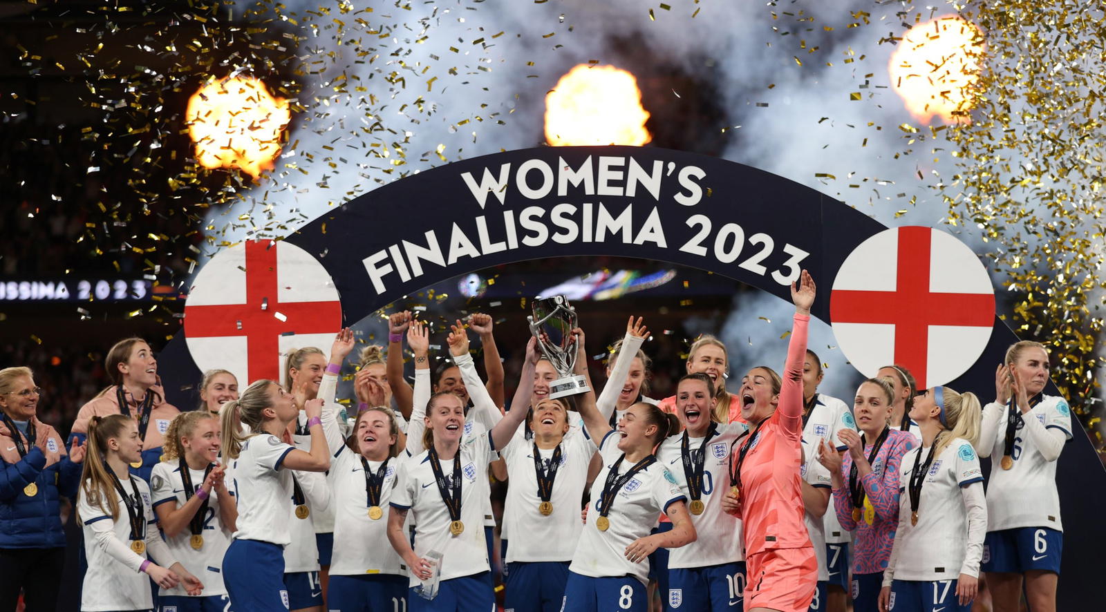 England beat Brazil on penalties to win Women's Finalissima Vanguard News