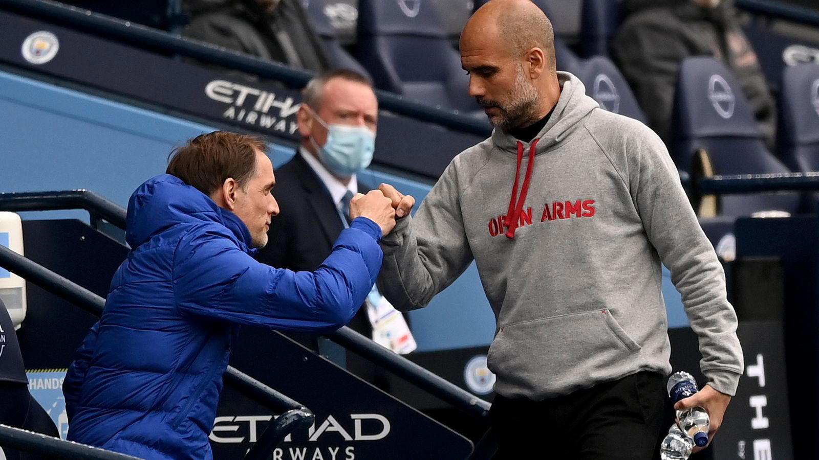 UCL: Guardiola ready for clash against old rival Tuchel