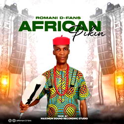 Romani d-fans releases a world peace song to join the league of Michael Jackson to promote Africa, Titled: African Pikin.