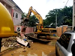 Ajao Estate building demolitions