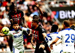 Rafael Leao fires AC Milan past Lecce