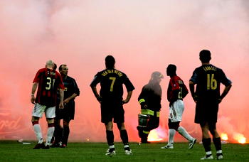 Milan, Inter preparing for fireworks with Champions League derby