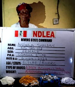NDLEA nabs woman, 65yrs, with drugs worth over N4m in Rivers