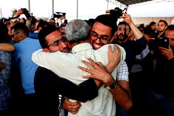 Palestinian students reach Gaza after fleeing Sudan