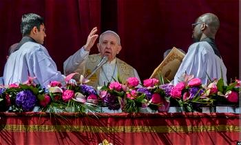 Easter: Pope prays for Ukraine to have peace