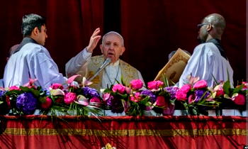 Easter: Pope prays for Ukraine to have peace