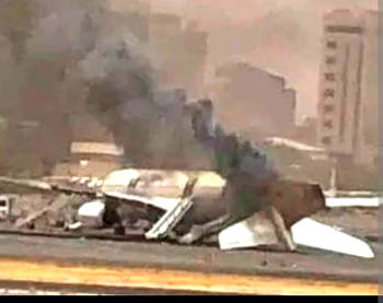 Saudi plane hit by gunfire as army, paramilitaries clash in Sudan