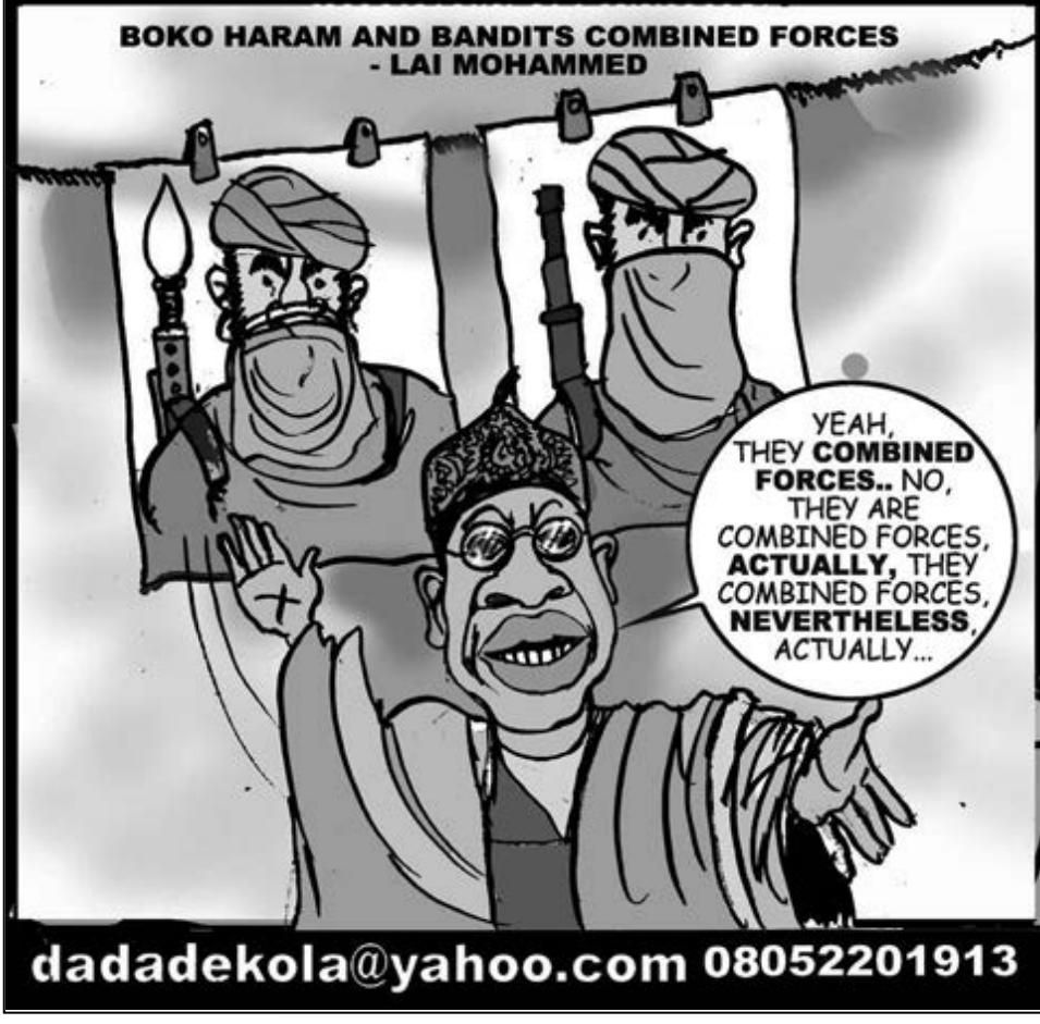 Cartoon: Terrorists 'Laing' in wait - Vanguard News