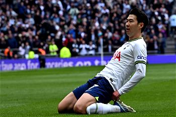 Son becomes first Asian to score 100 Premier League goals