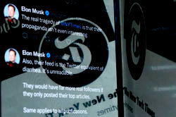 Elon Musk removes New York Times Twitter verification badge