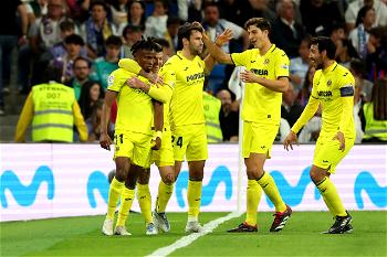 Watch Chukwueze’s goals as Villarreal shock Real Madrid at home