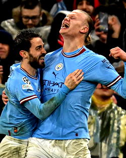 Man City thump Bayern 3-0, in pole position for semis