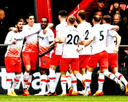 West Ham hammer Bournemouth 4-0 to steer clear relegation zone
