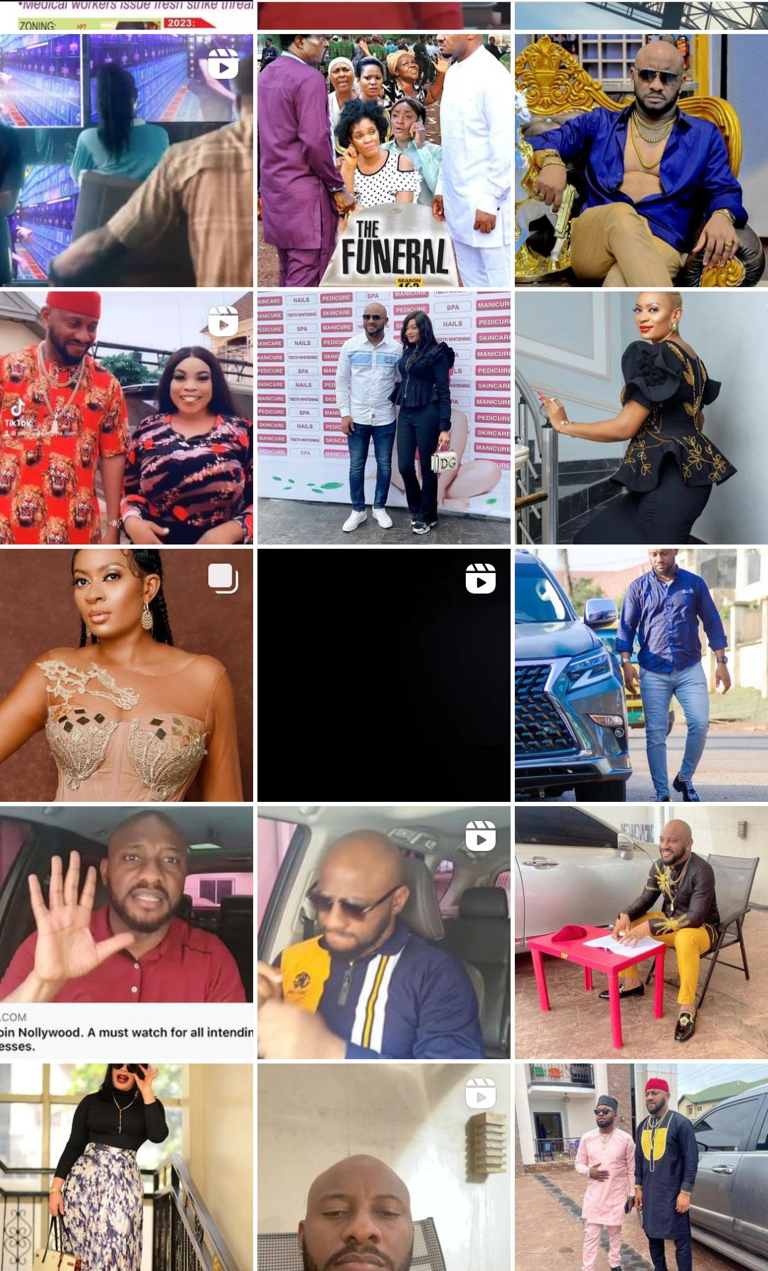 Yul Edochie deletes Instagram photos of second wife Judy, son