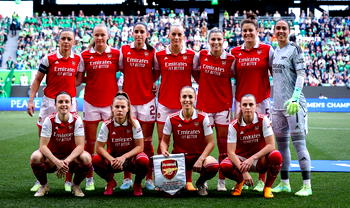Plane carrying Arsenal women’s team catches fire