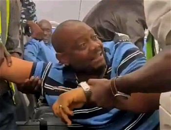 Man removed from plane for opposing Tinubu’s inauguration