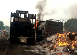 3 die, tons of UNICEF supplements burnt in Niger truck accident