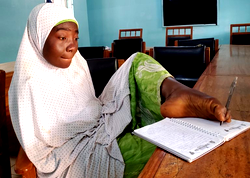 Varsity Admission: Physically-challenged girl begs Govt, Nigerians for support