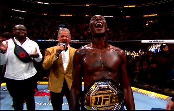This revenge is sweet, Israel Adesanya says after knocking out Pereira