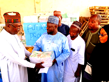 NEDC donates text/exercise books, other instructional materials to support orphanage schools in Borno, other states