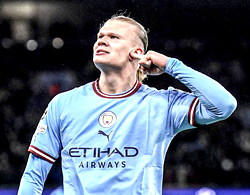 Man City vs Leicester: Haaland bags another brace to equal Salah’s record