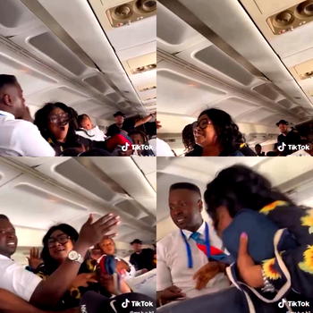 ‘I’m not breathing’, Woman causes stir during flight