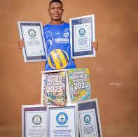 Meet 16-yr-old Okezi, who holds five Guinness World Records in football