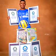 Meet 16-yr-old Okezi, who holds five Guinness World Records in football