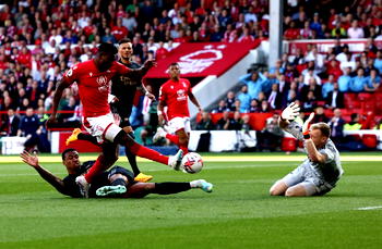 Awoniyi sinks Arsenal, hand Man City Premier League title