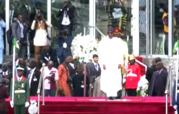 Video: Buhari, CJN arrive Eagle Square; all set for Tinubu’s inauguration 