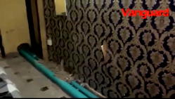 Viral Lagos tenant speaks on toilet pipes laid in his apartment