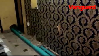Viral Lagos tenant speaks on toilet pipes laid in his apartment